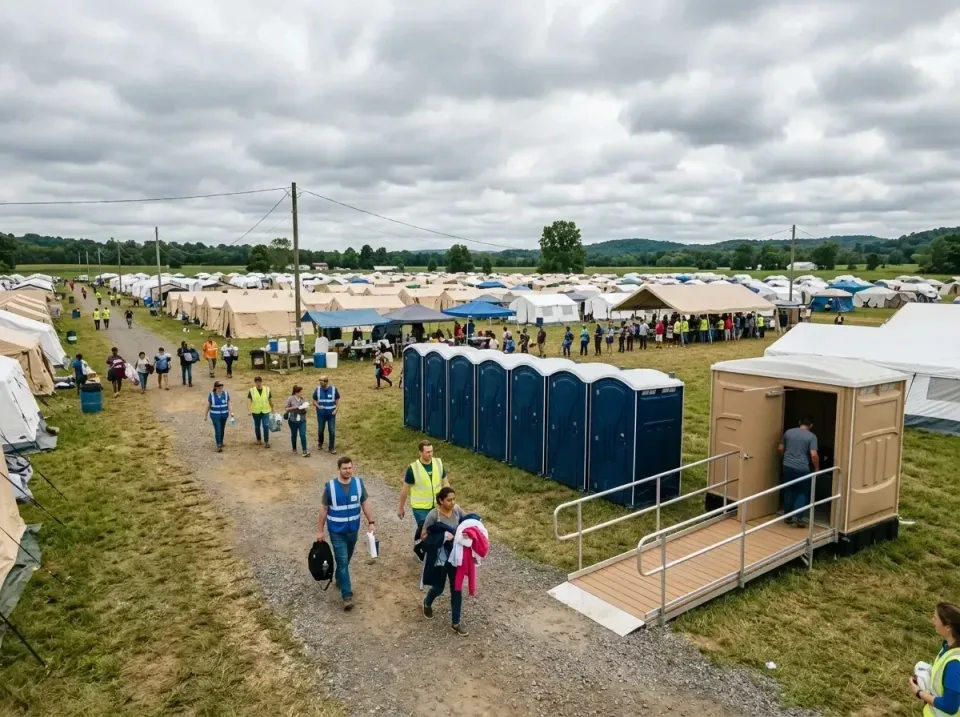 disaster-relief-camp-restrooms-010 — frequently asked questions, Dumpster & Portable Bathrooms Rental in Shady Hollow, TX